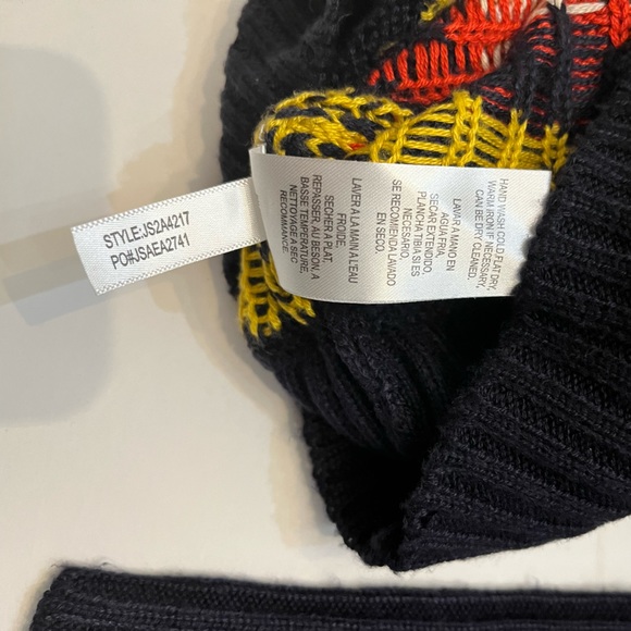 Jessica Simpson Women’s Western Boho Print  Long Sleeve Knit Sweater Dress M - Picture 13 of 16